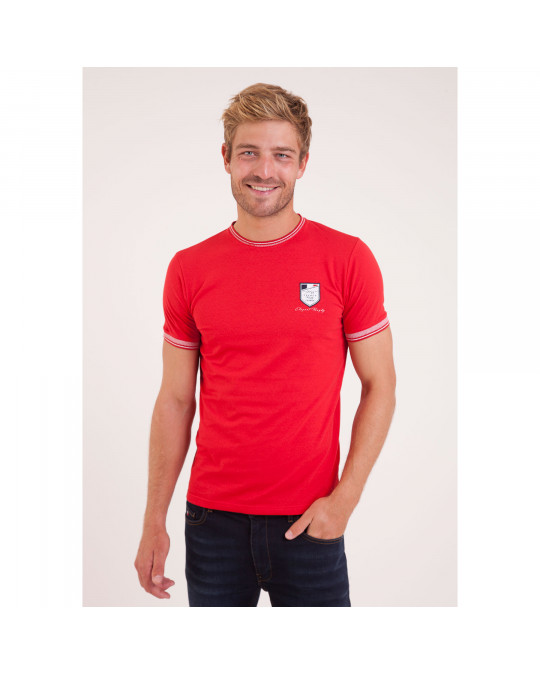 TEE SHIRT MC MAILLE FANTAISIE