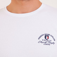 TEE SHIRT MC MAILLE CLOQUEE
