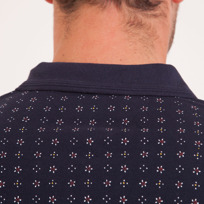 POLO MC PRINT PIQUE