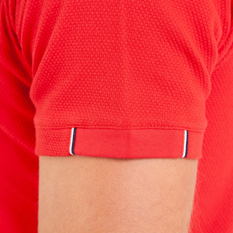 POLO MC MAILLE CLOQUEE
