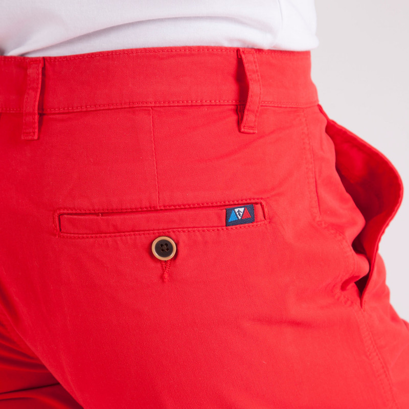 SHORT CHINO TOILE COTON