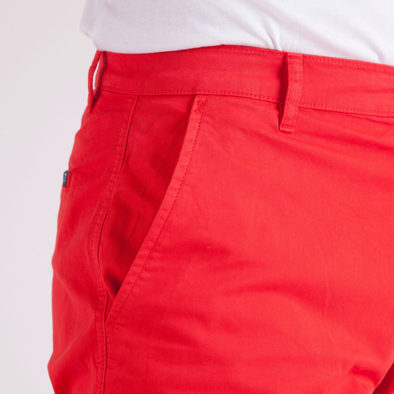 SHORT CHINO TOILE COTON