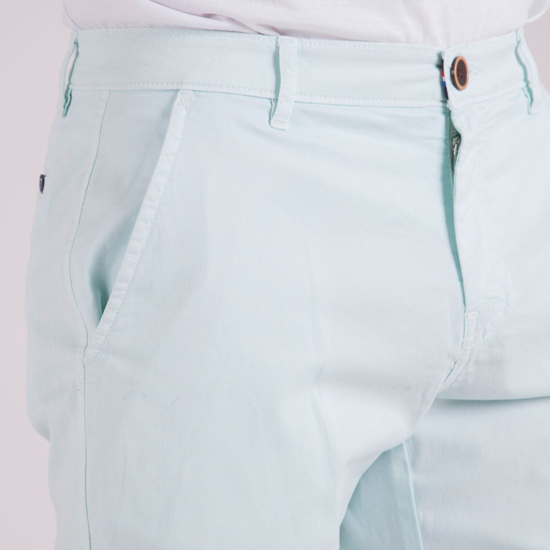 SHORT CHINO TOILE COTON