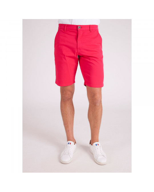SHORT CHINO TOILE COTON
