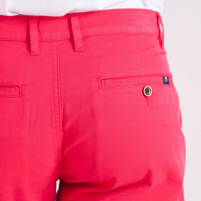 SHORT CHINO TOILE COTON