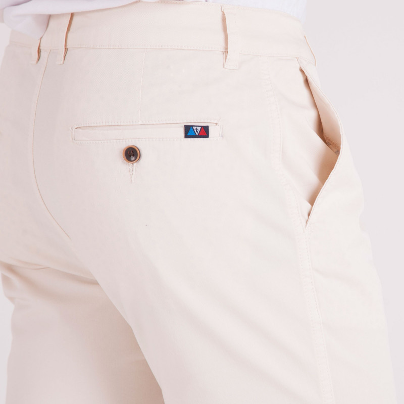 PANTALON CHINO TOILE COTON 