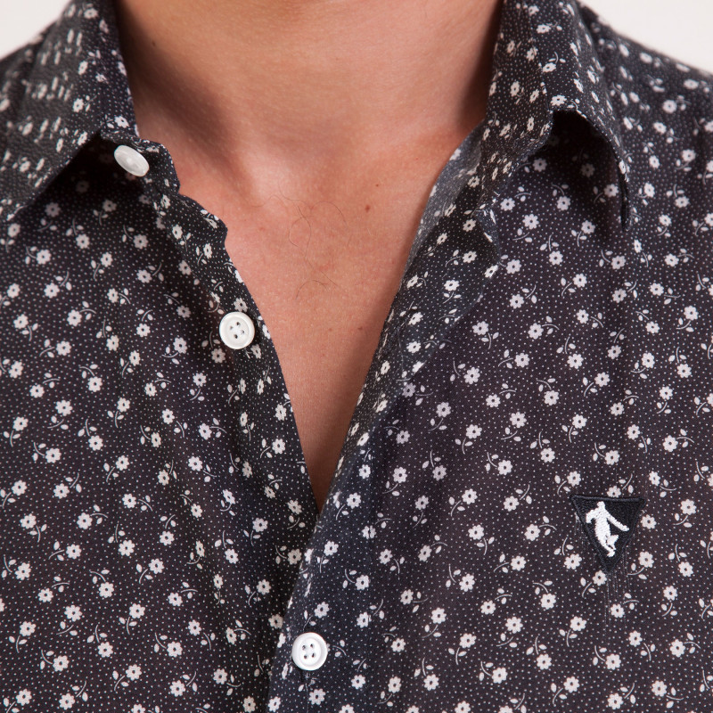 CHEMISE MC VOILE DE COTON