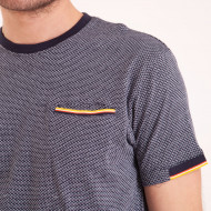 TEE SHIRT MC COTON PEIGNE