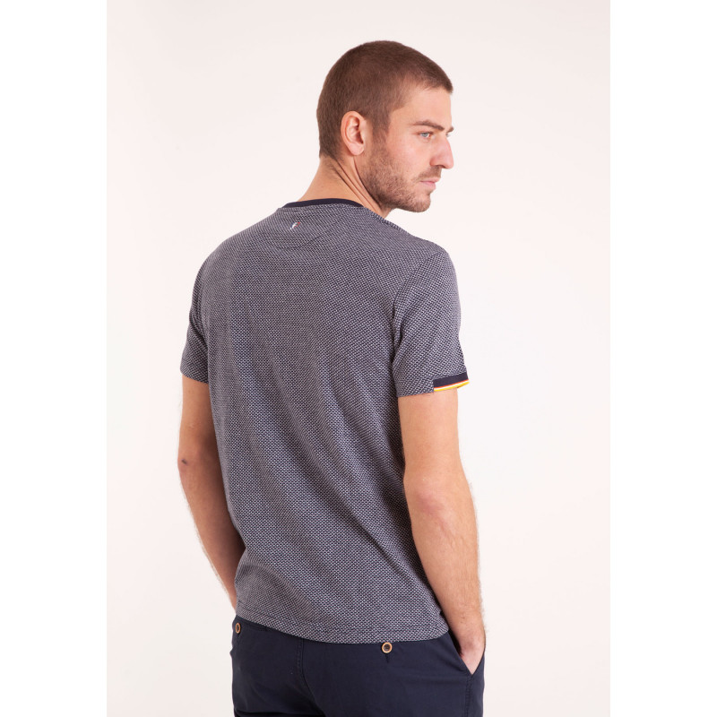 TEE SHIRT MC COTON PEIGNE