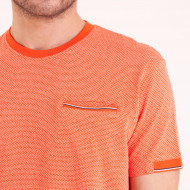 TEE SHIRT MC COTON PEIGNE