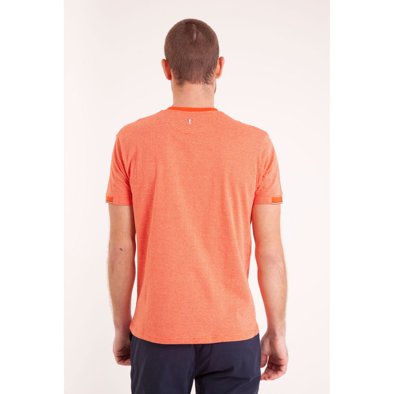 TEE SHIRT MC COTON PEIGNE