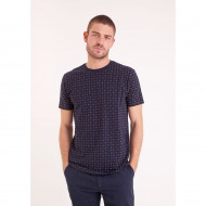 TEE SHIRT MC PRINT PIQUE