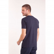 TEE SHIRT MC PRINT PIQUE