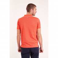 POLO MC COTON MAILLE FANTAISIE