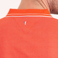 POLO MC COTON MAILLE FANTAISIE