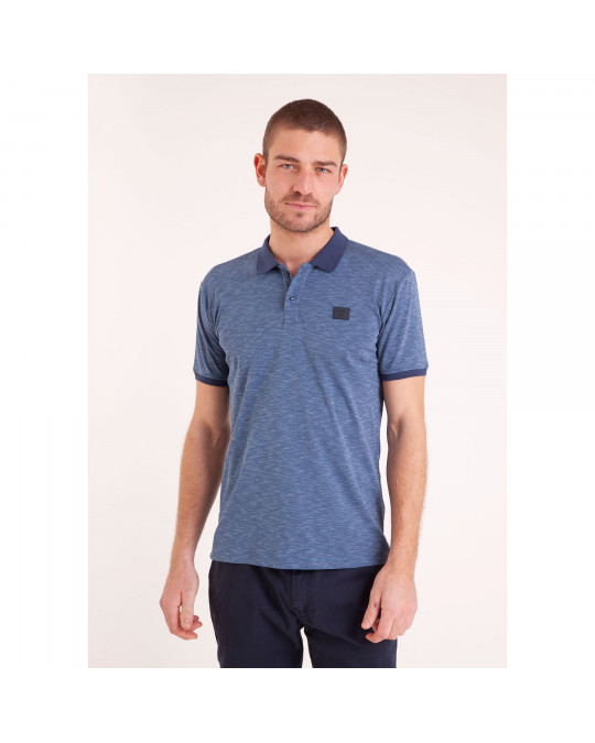 POLO MC PIQUE FLAMME