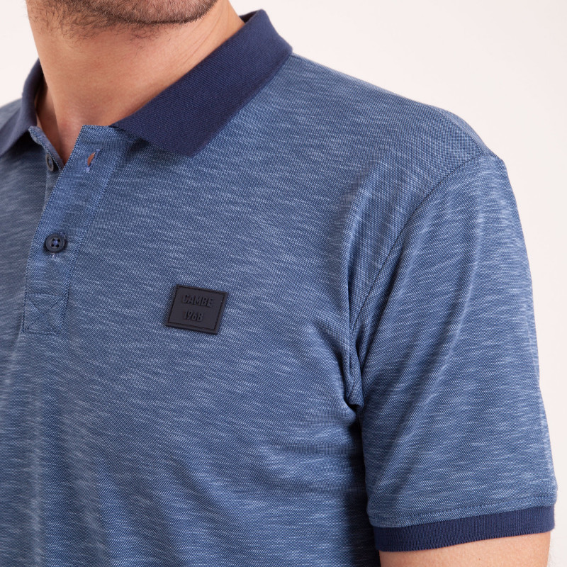 POLO MC PIQUE FLAMME
