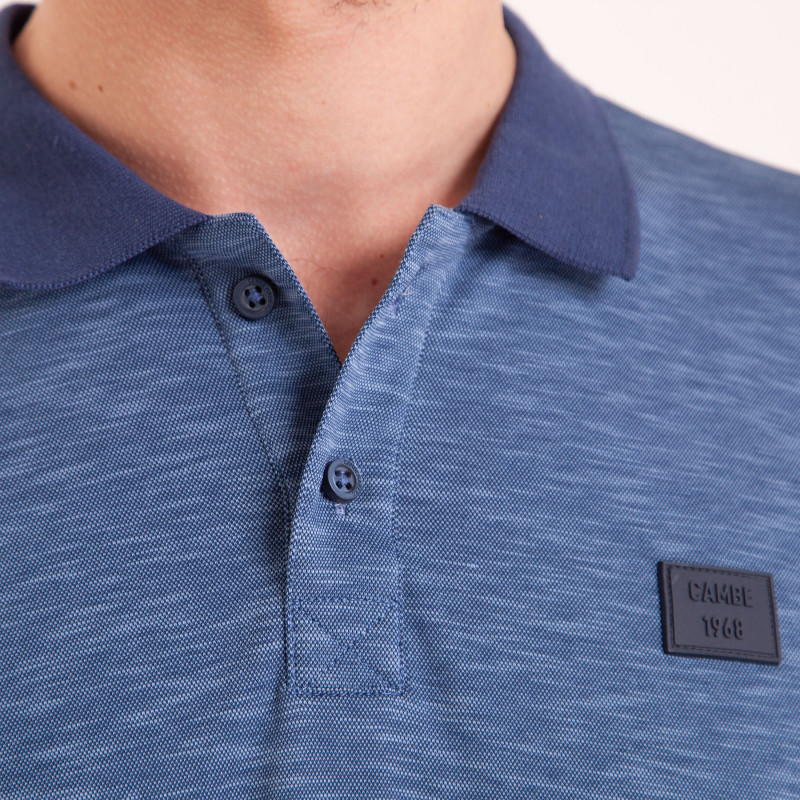 POLO MC PIQUE FLAMME