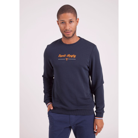 SWEAT TERRY COL ROND