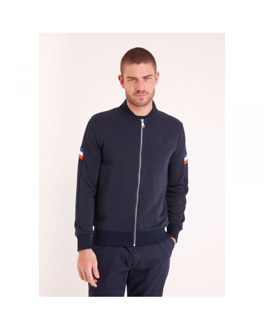 SWEAT TERRY ZIPPE