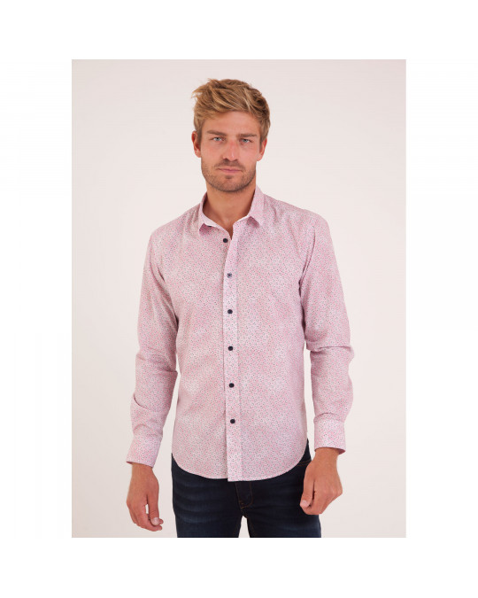 CHEMISE ML FLEURIE