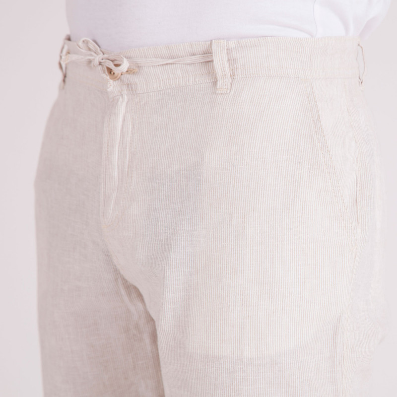 SHORT COTON LYCRA IMPRIME TAILLE ELASTIQUE