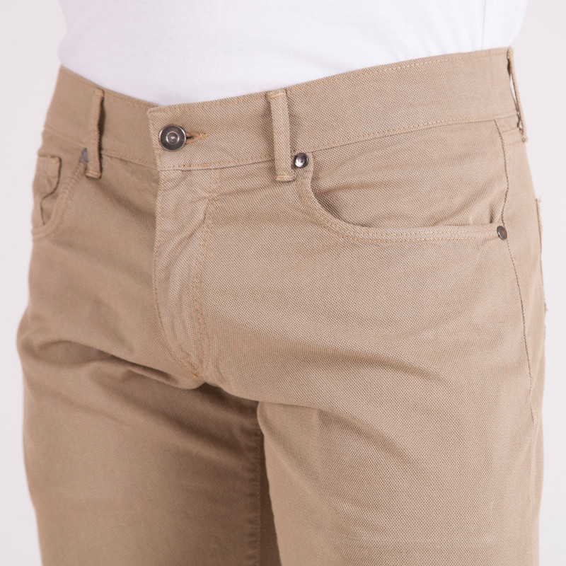 SHORT 5 POCHES COTON LYCRA IMPRIME