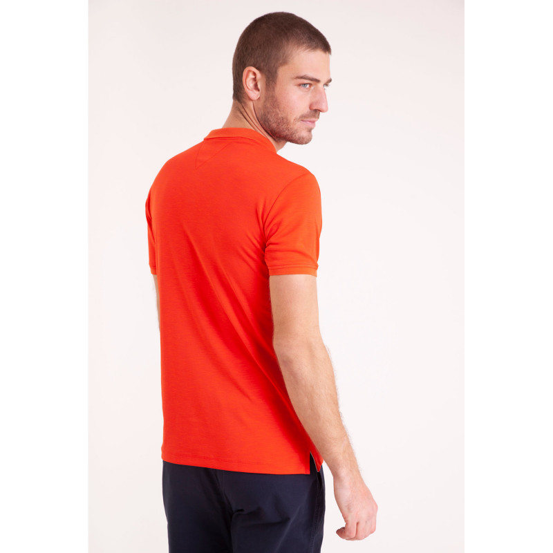 POLO MC PIQUE FLAMME