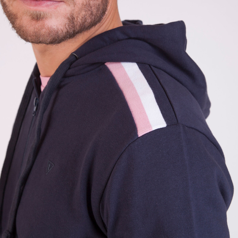 51154 - VESTE ZIPPEE CAPUCHE MOLLETON