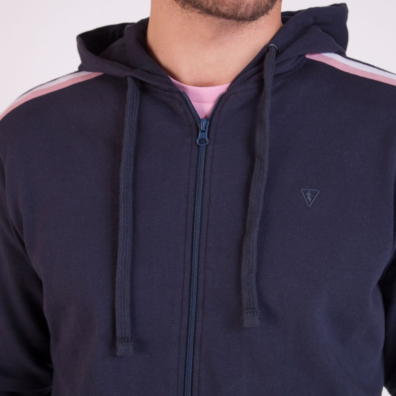 51154 - VESTE ZIPPEE CAPUCHE MOLLETON