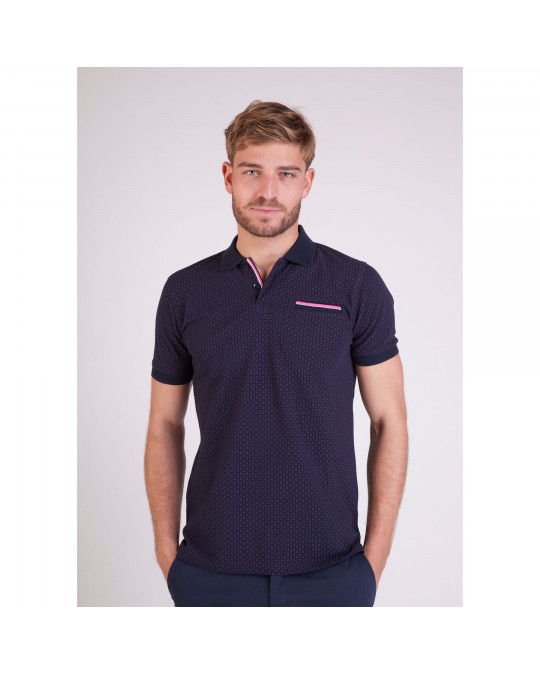 51557 - POLO MC PIQUE IMPRIME