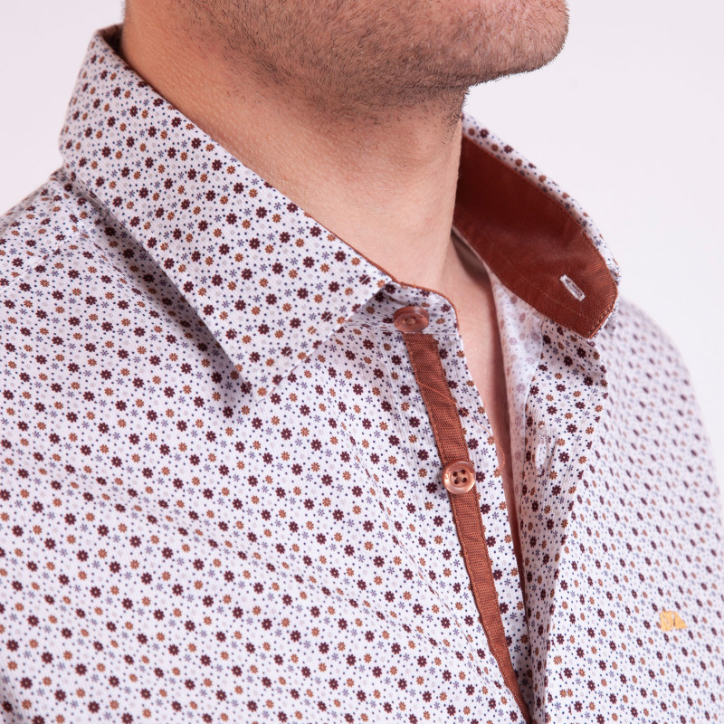 51702 - CHEMISE FLEURIE ML