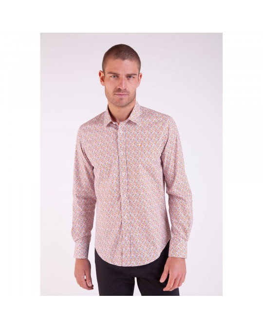51705 - CHEMISE FLEURIE ML
