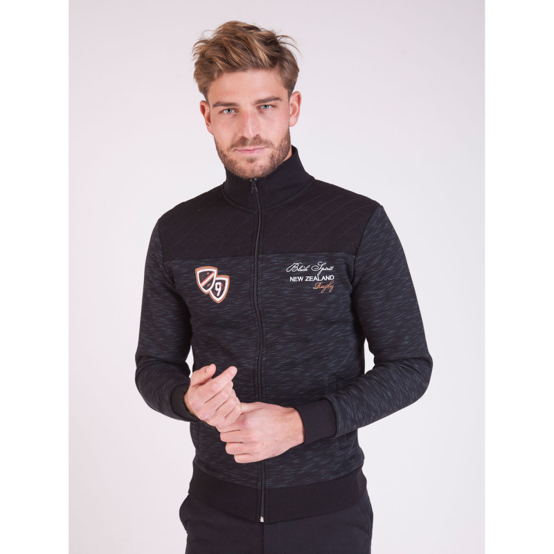 51602 - VESTE ZIPPEE MOLLETON