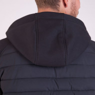 51902 - DOUDOUNE BI MATIERE A CAPUCHE