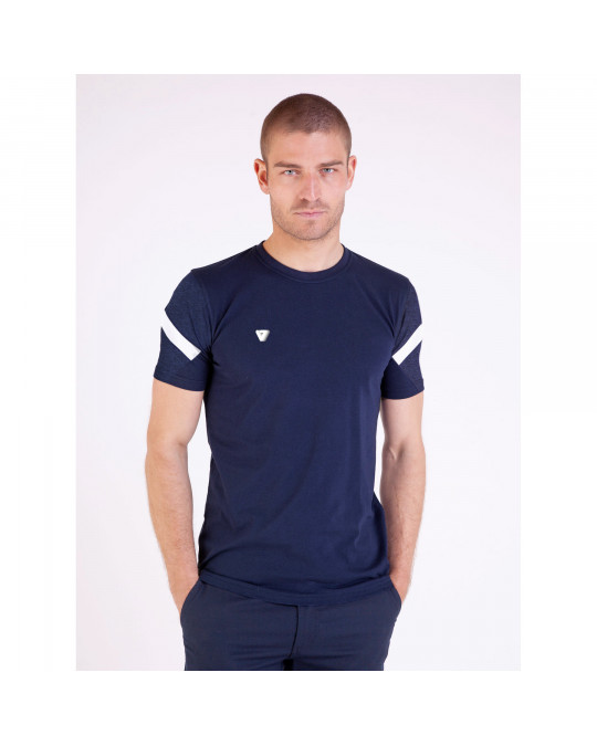 TEE SHIRT TIBO BI MATIERE ADULTE