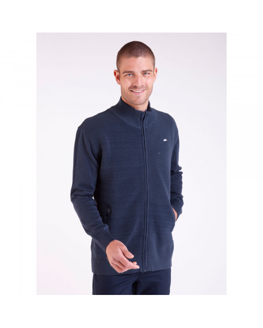 51804 - VESTE ZIPPEE MAILLE