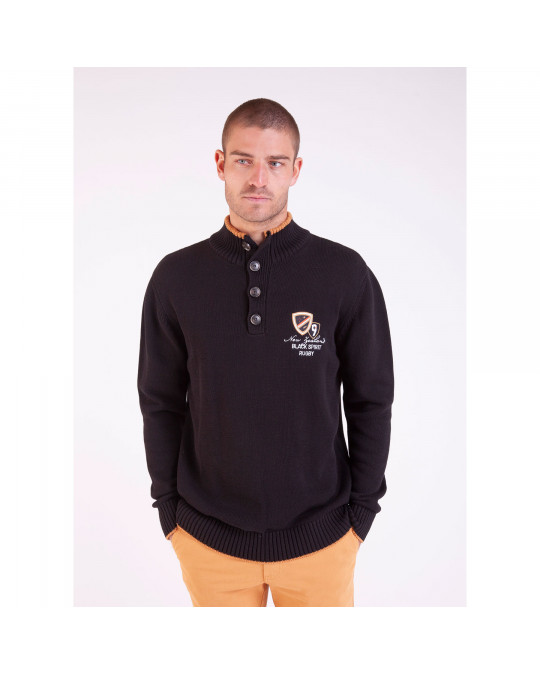 51801 - PULL COL CAMIONNEUR COTON LAINE